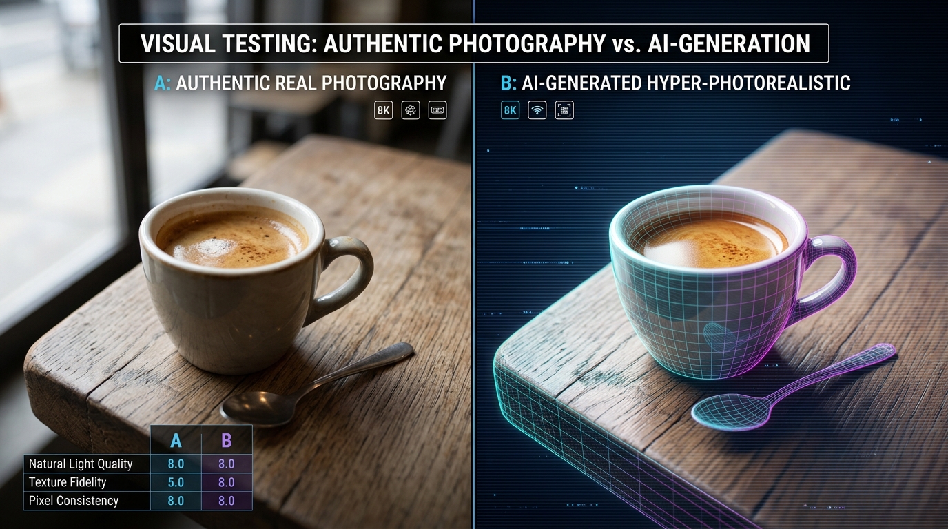 Real vs AI